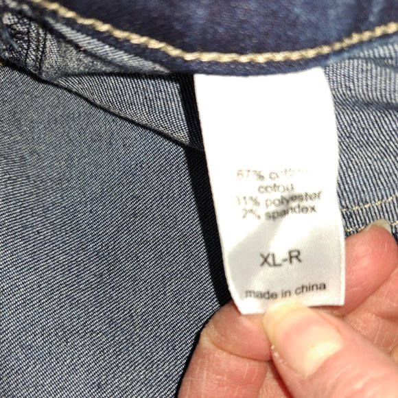 Maurices High Rise Jeans With Slight Distressing XL-R - Picture 7 of 8